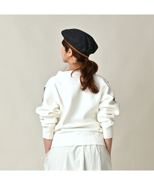 45R(フォーティファイブアール)の「葉山ものがたり 裏毛の908ブルーオーシャンスウェット(トップス・レディース・06-アンティークホワイト・02-S/04-L)」の6枚目の写真
