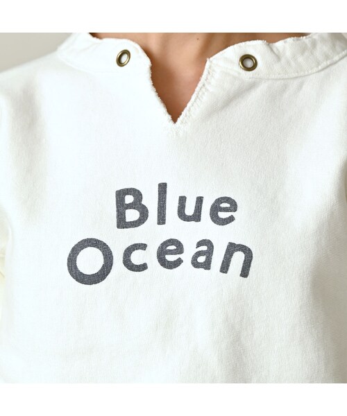 45R(フォーティファイブアール)の「葉山ものがたり 裏毛の908ブルーオーシャンスウェット(トップス・レディース・06-アンティークホワイト・02-S/04-L)」の8枚目の写真