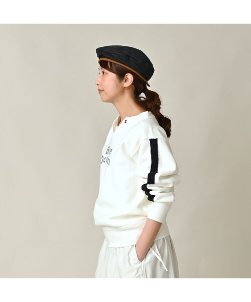 45R(フォーティファイブアール)の「葉山ものがたり 裏毛の908ブルーオーシャンスウェット(トップス・レディース・06-アンティークホワイト・02-S/04-L)」の5枚目の写真