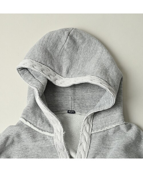 45R(フォーティファイブアール)の「葉山ものがたり 裏毛の908ブルーオーシャンケーブルフーディ(トップ)(トップス・レディース・23-グレートップ・02-S/04-L)」の17枚目の写真