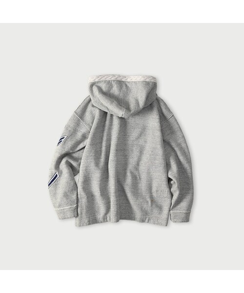 45R(フォーティファイブアール)の「葉山ものがたり 裏毛の908ブルーオーシャンケーブルフーディ(トップ)(トップス・レディース・23-グレートップ・02-S/04-L)」の2枚目の写真