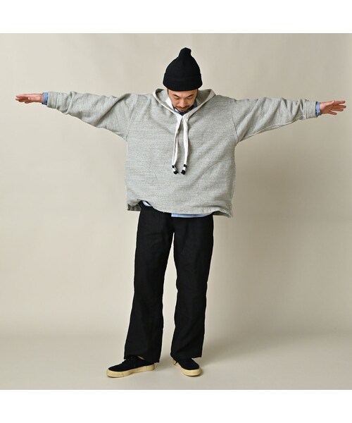 45R(フォーティファイブアール)の「葉山ものがたり 裏毛の908ブルーオーシャンケーブルフーディ(トップ)(トップス・レディース・23-グレートップ・02-S/04-L)」の4枚目の写真