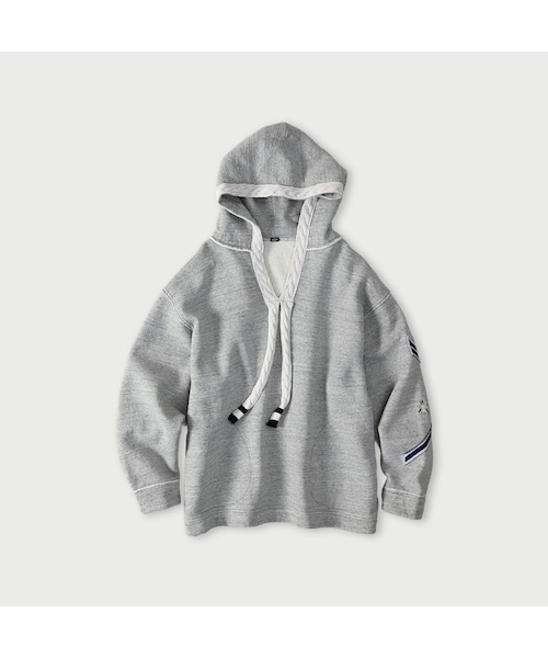 45R(フォーティファイブアール)の「葉山ものがたり 裏毛の908ブルーオーシャンケーブルフーディ(トップ)(トップス・レディース・23-グレートップ・02-S/04-L)」の1枚目の写真