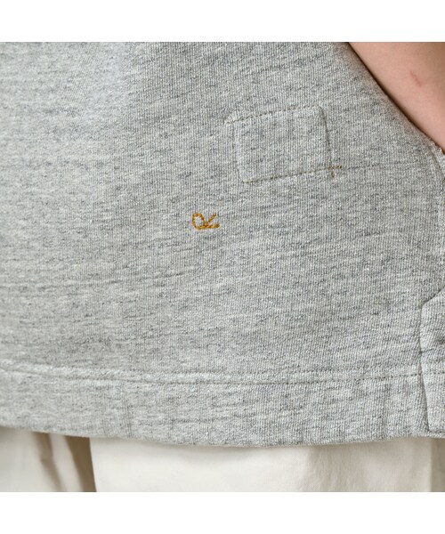 45R(フォーティファイブアール)の「葉山ものがたり 裏毛の908ブルーオーシャンケーブルフーディ(トップ)(トップス・レディース・23-グレートップ・02-S/04-L)」の15枚目の写真