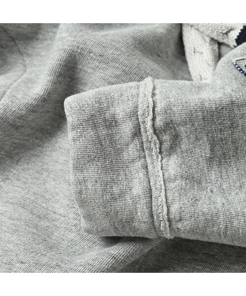 45R(フォーティファイブアール)の「葉山ものがたり 裏毛の908ブルーオーシャンケーブルフーディ(トップ)(トップス・レディース・23-グレートップ・02-S/04-L)」の21枚目の写真