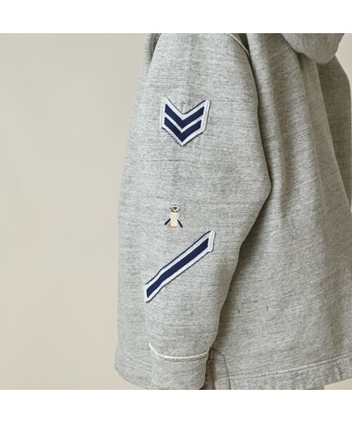 45R(フォーティファイブアール)の「葉山ものがたり 裏毛の908ブルーオーシャンケーブルフーディ(トップ)(トップス・レディース・23-グレートップ・02-S/04-L)」の16枚目の写真