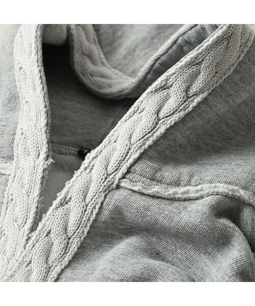 45R(フォーティファイブアール)の「葉山ものがたり 裏毛の908ブルーオーシャンケーブルフーディ(トップ)(トップス・レディース・23-グレートップ・02-S/04-L)」の18枚目の写真