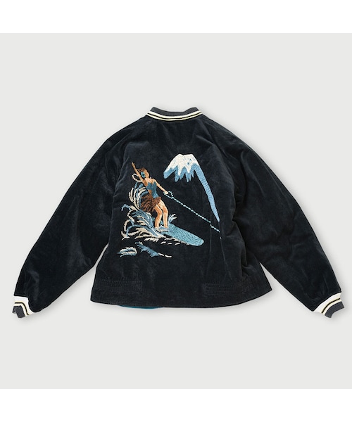 45R（フォーティファイブアール）の「葉山ものがたり 別珍の908HAYAジャン（ジャケット/アウター・レディース・78-ミッドナイトネイビー・02-S/03-M/04-L）」の2枚目の写真