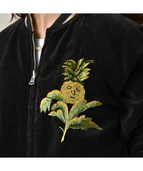 45R（フォーティファイブアール）の「葉山ものがたり 別珍の908HAYAジャン（ジャケット/アウター・レディース・78-ミッドナイトネイビー・02-S/03-M/04-L）」の10枚目の写真