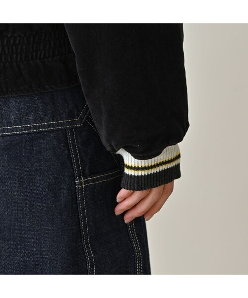 45R（フォーティファイブアール）の「葉山ものがたり 別珍の908HAYAジャン（ジャケット/アウター・レディース・78-ミッドナイトネイビー・02-S/03-M/04-L）」の14枚目の写真