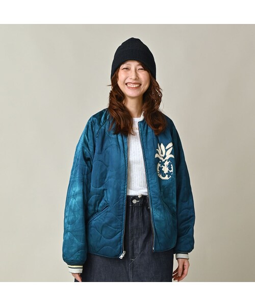 45R（フォーティファイブアール）の「葉山ものがたり 別珍の908HAYAジャン（ジャケット/アウター・レディース・78-ミッドナイトネイビー・02-S/03-M/04-L）」の15枚目の写真