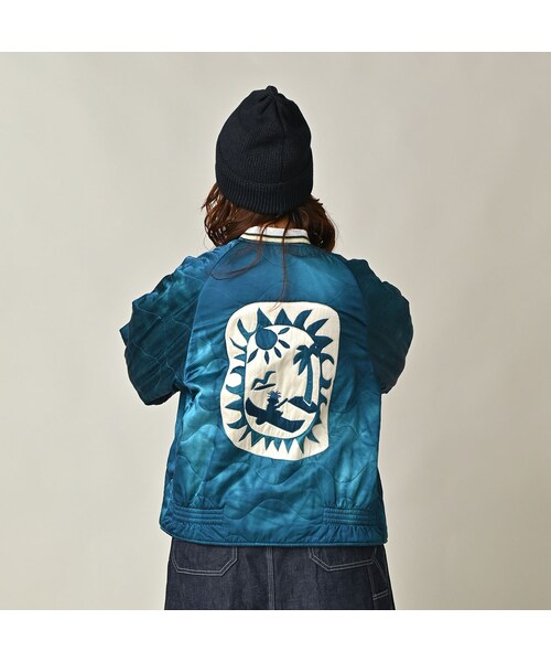 45R（フォーティファイブアール）の「葉山ものがたり 別珍の908HAYAジャン（ジャケット/アウター・レディース・78-ミッドナイトネイビー・02-S/03-M/04-L）」の16枚目の写真