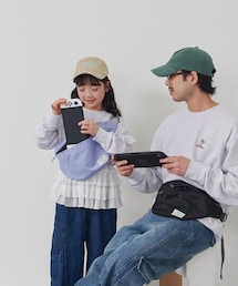 CIAOPANIC TYPY | 【KIDS】【minepack】ゲーム機も楽々収納 マルチカラースイッチバッグ(ボディバッグ/ウエストポーチ)