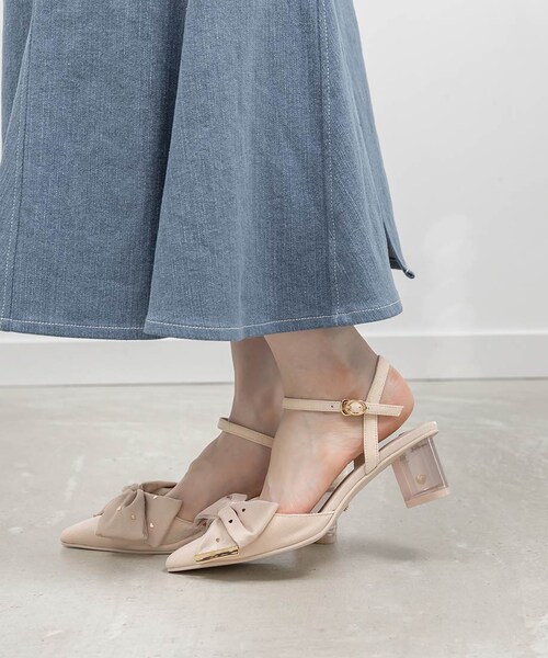 RANDA（ランダ）の「【Heart Collection】ハートスパンコールアンクルストラップパンプス（その他・レディース・その他）」の10枚目の写真