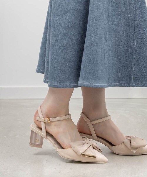 RANDA（ランダ）の「【Heart Collection】ハートスパンコールアンクルストラップパンプス（その他・レディース・その他）」の12枚目の写真