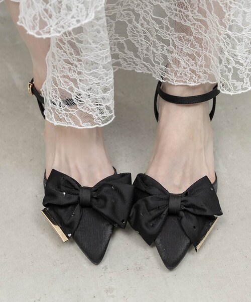 RANDA（ランダ）の「【Heart Collection】ハートスパンコールアンクルストラップパンプス（その他・レディース・その他）」の19枚目の写真