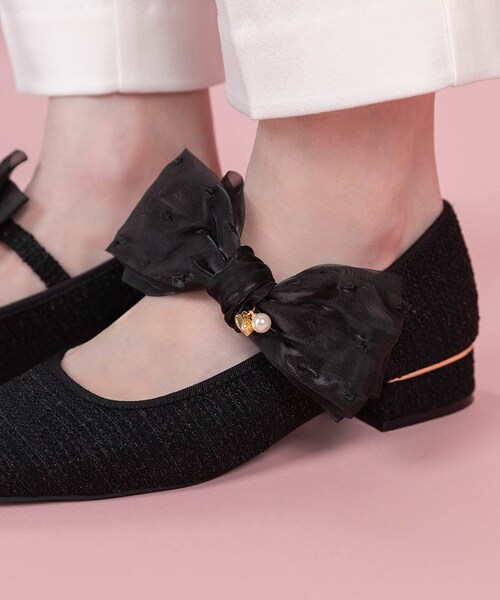 RANDA（ランダ）の「【Heart Collection】2WAY シアーリボンハートフラットパンプス（その他・レディース・その他）」の6枚目の写真