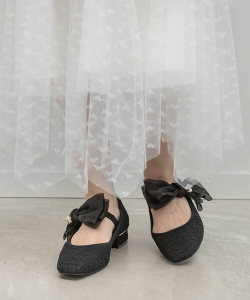 RANDA（ランダ）の「【Heart Collection】2WAY シアーリボンハートフラットパンプス（その他・レディース・その他）」の18枚目の写真