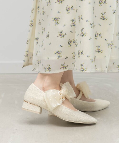 RANDA（ランダ）の「【Heart Collection】2WAY シアーリボンハートフラットパンプス（その他・レディース・その他）」の10枚目の写真