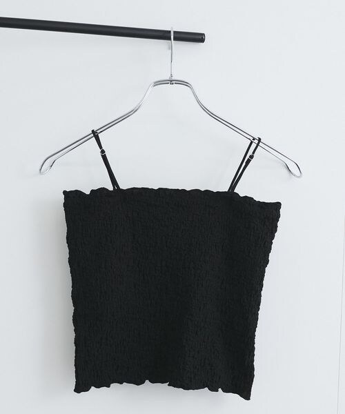 VIS(ビス)の「シャーリングキャミソール(その他・ピンク系(35)・FREE)」の8枚目の写真