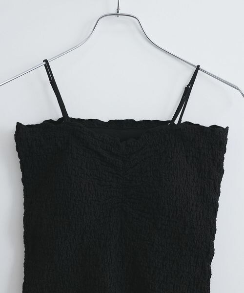 VIS(ビス)の「シャーリングキャミソール(その他・ピンク系(35)・FREE)」の5枚目の写真