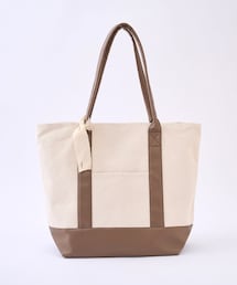 S.Blanc Bag_070（フェイクレザーミックスS.Blancトートバッグ）／S.blanc