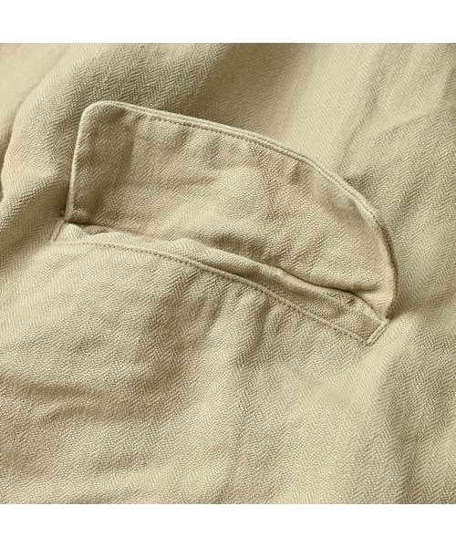 45R（フォーティファイブアール）の「リネンヘリンボンの908馬ジャケット（ジャケット/アウター・レディース・12-ベージュ・02-S/04-L）」の19枚目の写真
