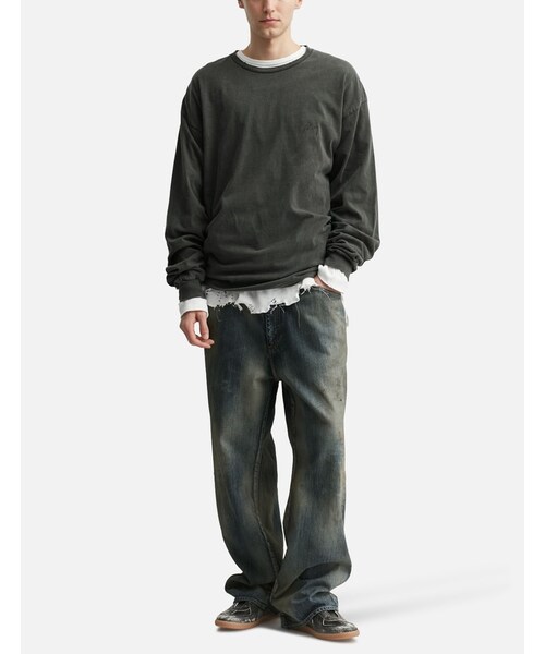 Aging Middle Straight 5P Denim Pants