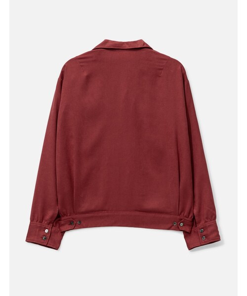 ANCELLM（アンセルム）の「Vegan Suede Open Collar Shirt（その他・メンズ・other・1/2/3）」の2枚目の写真