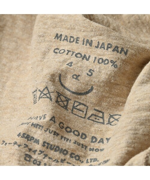 45R(フォーティファイブアール)の「天竺のビッグスリットTシャツ(トップ)(トップス・レディース・12-リネンベージュトップ・00-フリー)」の13枚目の写真