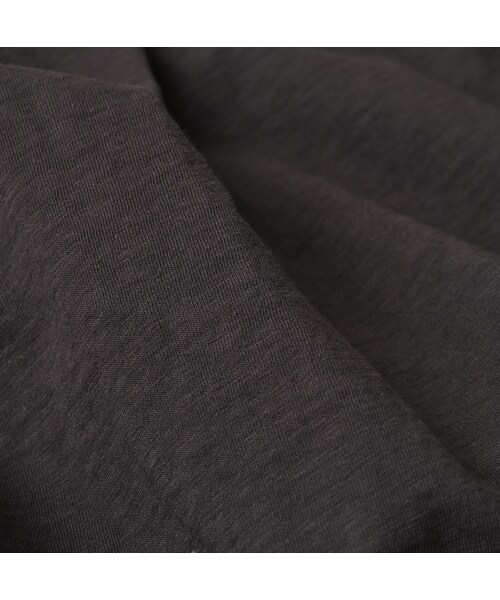 45R（フォーティファイブアール）の「天竺のビッグスリットTシャツ（トップス・レディース・02-シロ/63-グリーン/91-スミクロ・00-フリー）」の13枚目の写真