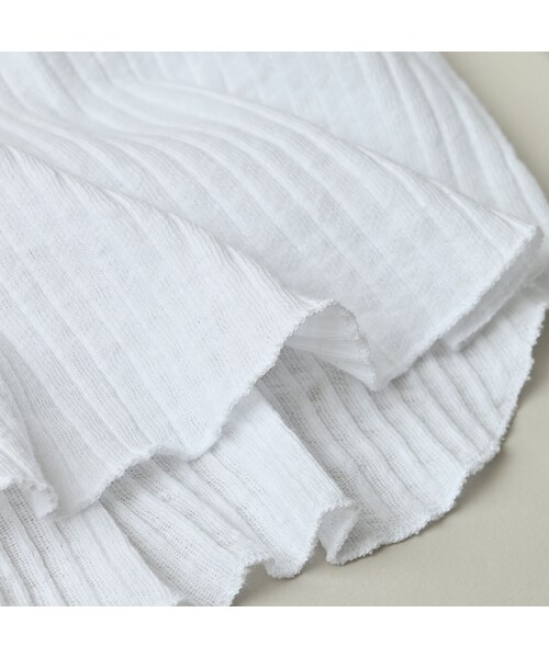 45R（フォーティファイブアール）の「トタンテレコのTシャツ（トップス・レディース・02-シロ/92-クロ・02-M/03-L）」の13枚目の写真