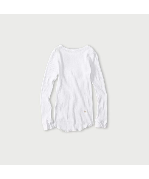 45R（フォーティファイブアール）の「トタンテレコのTシャツ（トップス・レディース・02-シロ/92-クロ・02-M/03-L）」の3枚目の写真