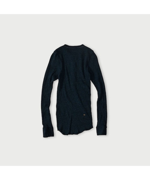 45R（フォーティファイブアール）の「トタンテレコのヘンリー（インディゴ）（トップス・レディース・73-インディゴ・02-M/03-L）」の2枚目の写真