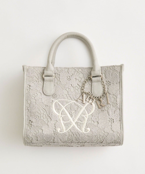 OLIVE des OLIVE（オリーブデオリーブ）の「エメリレースミニトート（バッグ・レディース・ブラック/アイボリー/グレー・FREE）」の3枚目の写真