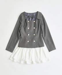 OLIVE des OLIVE | 異素材ドッキングワンピ(ワンピース)