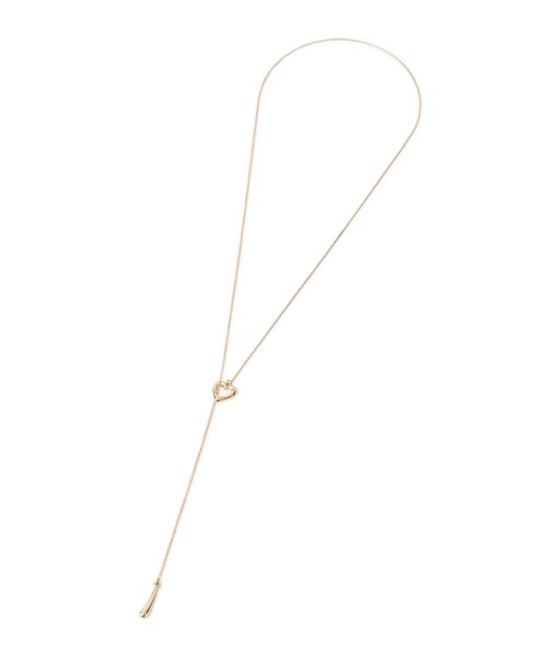 VIS（ビス）の「ハートポイントチェーンYネックレス（ネックレス・レディース・ゴールド/シルバー・F）」の8枚目の写真