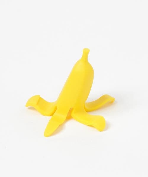 BAYFLOW（ベイフロー）の「BANANAフォンスタンド（その他・イエロー60・ONESIZE）」の2枚目の写真
