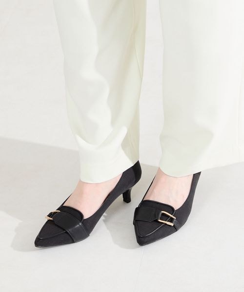 ORiental TRaffic（オリエンタルトラフィック）の「サイドバックルポインテッドトゥパンプス/62104（シューズ・ベージュ10/ブラック20/パープル51・34(22.0cm)/35(22.5cm)/36(23.0cm)/37(23.5cm)/38(24.0cm)/39(24.5cm)/40(25.0cm)/41(25.5cm)/42(26.0cm)）」の10枚目の写真