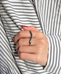 <ステンレス>ダブルフィンガーリング