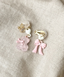 リボンベアイヤリング／KIDS