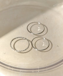 Lattice | メタルリングセット(3P)(リング)