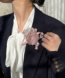 Lattice | 【オケージョン】フラワーコサージュ(ブローチ/コサージュ)