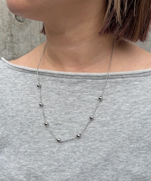 Lattice | ＜ステンレス＞メタルボールネックレス(ネックレス)