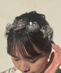 Lattice | 【和装におすすめ/オケージョン】ボリュームフラワーカチューシャ(カチューシャ)