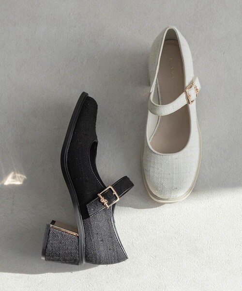 RANDA（ランダ）の「ヒールアップメリージェーンパンプス（その他・レディース・その他）」の3枚目の写真