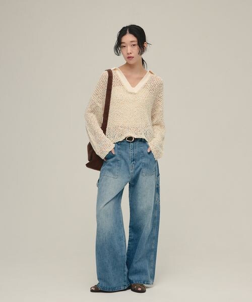 JEANASIS(ジーナシス)の「Flap Shoulder Bag(バッグ・ブラック(09)/ブラウン(58)・FREE)」の13枚目の写真