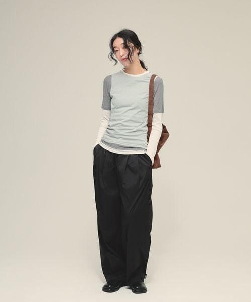 JEANASIS(ジーナシス)の「Flap Shoulder Bag(バッグ・ブラック(09)/ブラウン(58)・FREE)」の9枚目の写真