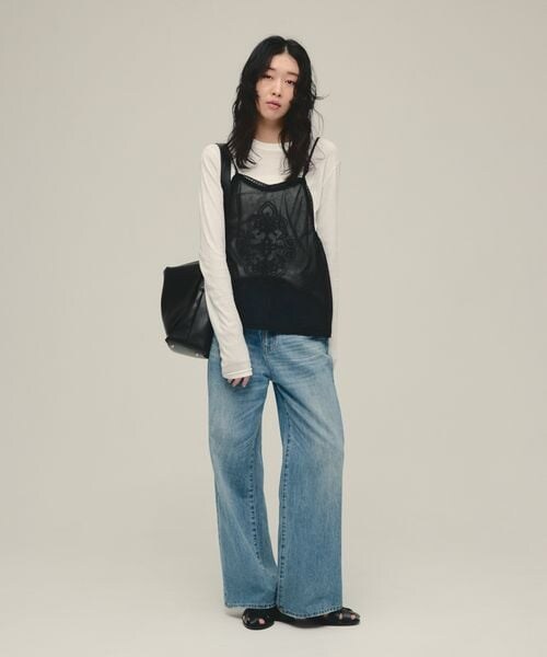 JEANASIS(ジーナシス)の「Flap Shoulder Bag(バッグ・ブラック(09)/ブラウン(58)・FREE)」の4枚目の写真