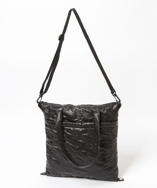 GLOBAL WORK（グローバルワーク）の「Cat's ISSUE/撥水マルチWAYキルトバッグ/636178（バッグ・ブラック09/シルバー12・ONESIZE）」の17枚目の写真